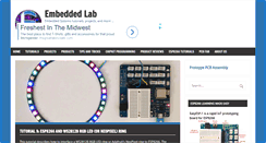 Desktop Screenshot of embedded-lab.com